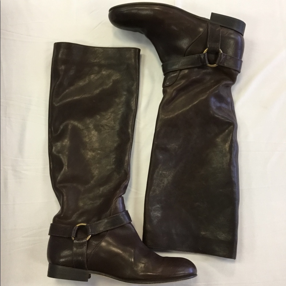 Peter Nappi Brown leather boots